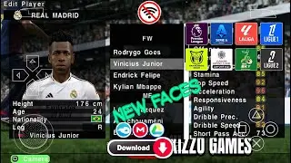 FIFA 2025 PPSSPP ORIGINAL Android Offline 4K Camera | EA FC 25 PPSSPP HD Graphics New Kits &Transfer