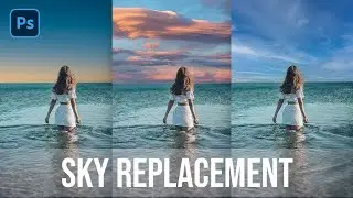 How to Make Sky Replacement in Photoshop | Sky | Retouch | Nature | Clouds | Landscape | Photo Edit