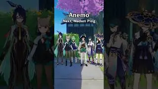 Every Element has non-human characters 