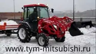Коммунальный трактор TYM T353 с полуприцепом