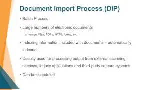 Support Webinar: Capture - Importing Documents into OnBase