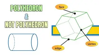 Polyhedron and Not Polyhedrons meaning shape example type classification definition