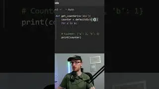 Python Dictionary, Defaultdict, and Counter Tricks