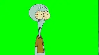 Squidward Tentacles Ta-T-T-Tonight green screen