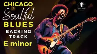 Captivating Chicago Soulful Blues Backing Track in E minor 88 BPM