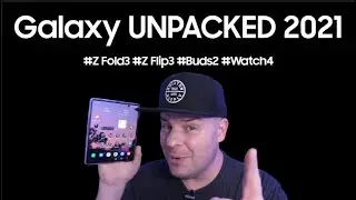 Samsung Galaxy UnPacked 2021 New Launch Date Revealed #zfold3 #zflip3 #buds2 #watch4