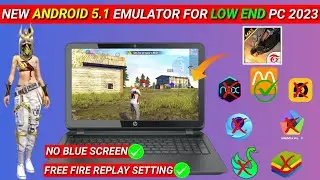 (New) Best Android Emulator For Low End PC - 1GB Ram Without Graphics Card | Best Free Fire Emulator