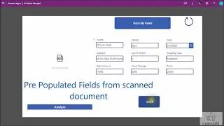Real World Use Case - Form Processing with AI Builder in Power Apps and SharePoint as Back end