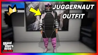 GTA 5 ONLINE - UPDATE HOW TO GET JUGGERNAUT ARMORED ON TO ANY JOGGERS OUTFIT TUTORIAL