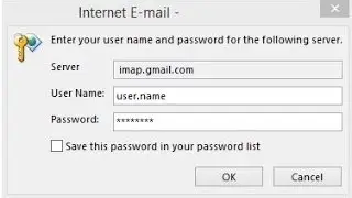 Outlook Can not Connect to GMail | Keeps Asking for Password | For Two Step Verification Users