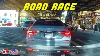 MERCEDES DRIVER HAS PETTY ROAD RAGE