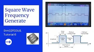 Square Wave Frequency Generate using Stm32f103c8 Microcontroller