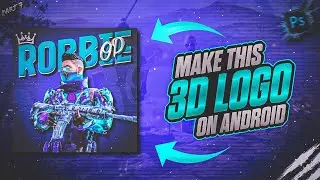 🔴 PART 7 | HOW TO MAKE PUBG/BGMI 3D LOGO ON ANDROID | 3D LOGO TUTORIAL IN  PSCC | 