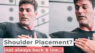 SPECIFIC Shoulder Position per Exercise (not always back & low)