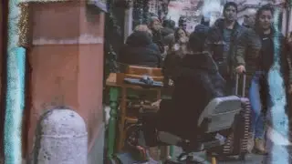 31 - In Via del Corso, inside my instant photo - Instax Square
