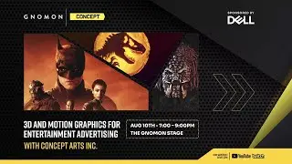 3D and Motion Graphics for Entertainment Advertising with Concept Arts Inc.