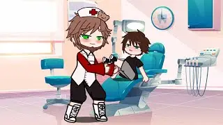 a doctor and a little boy patient gacha heat?