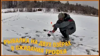 РЫБАЛКА НА ДВУХ ОЗЁРАХ. ЛОВИМ ЩУКУ.