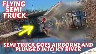 BEST OF SNOW CRASHES -- ICY ROAD, ROAD RAGE, TRUCK CRASH, WINTER FAILS #2022