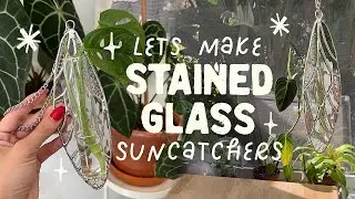 let's make stained glass suncatchers ✨