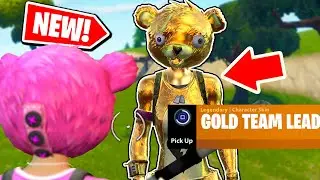 How to get the GOLD TEAM LEADER in FORTNITE: BATTLE ROYALE