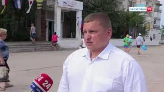 День военно-морского флота отметили в поселке Новоозерное
