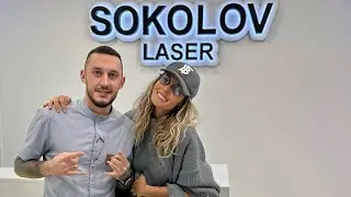 Мария Горбань приехала удалять татуировку в клинику Sokolov Laser