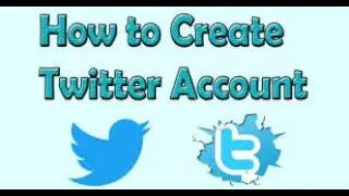 How to create  twitter account