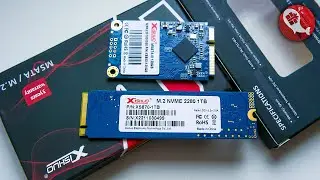 SSD диски Xishuo mSATA 128-256GB и M.2 NVME 1TB из Китая