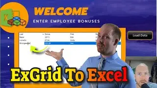 How To Send Grid Edits Back To Excel Sheet with ExGrid