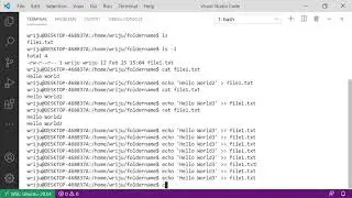 Linux basic commands