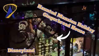 Haunted Mansion Holiday Gingerbread House at Disneyland 2024