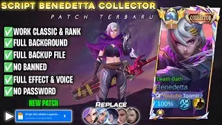 NEW Script Skin Benedetta Collector No Password Full Effect & Voice - New Patch