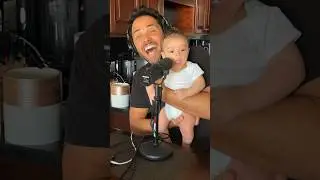 The Most Adorable Guest On The Podcast 🎙️🤣👶🏻 @DanceisDAnswer  #shorts #baby #podcast