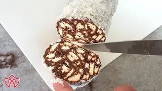 Salame de Chocolate com Biscoito Maisena: Sobremesa Fácil e Irresistível!