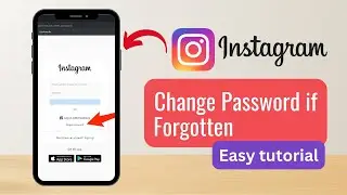 How to Change Instagram Password if Forgotten - Easy Tutorial