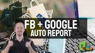 Excel VBA Import CSV, Categorize, Create Pivot Table Automatically: Google + Facebook Analytics