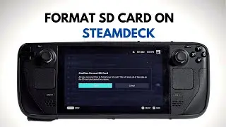 How To Format SD Card on Steam Deck