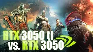 RTX 3050 vs 3050 ti Laptop Test in Most Popular Games