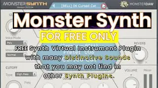 Monster Synth FREE VST3/AU Plugin | PRESETS DEMO