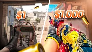$1 VS $1000 ZYWOO MONTAGE | CS2 HIGHLIGHTS