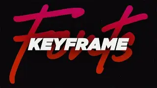 How to KEYFRAME FONTS in After Effects 17.0! - New Feature Highlight