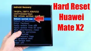 Hard Reset Huawei Mate X2 | Factory Reset Remove Pattern/Lock/Password (How to Guide)