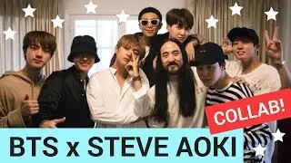 BTS Joins Forces with Steve Aoki for “MIC Drop” Remix! | Hollywire