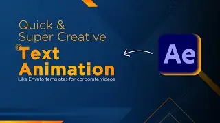 This TEXT ANIMATION technique will change your After Effects workflow forever