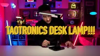 TAOTRONICS LED DESK LAMP (Perfect Light For Your Home Office or Desk Setup!!!)