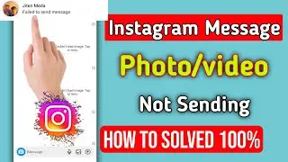 how to fix failed to send message on instagram | failed to send message in instagram |iphone/android