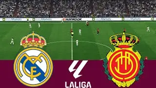 Real Madrid 1 vs 0 Mallorca Partido reflejos -Simulación de Videojuegos PES 2021