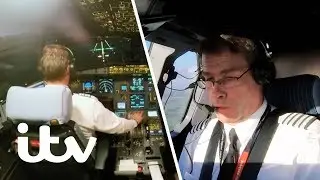 Struggling to Land in Extreme Crosswinds! | EasyJet: Inside The Cockpit | ITV