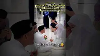 Masya Allah ukhti gemetaran pertama kali nya salaman sama suami. pernikahan syar'i ukhti bercadar